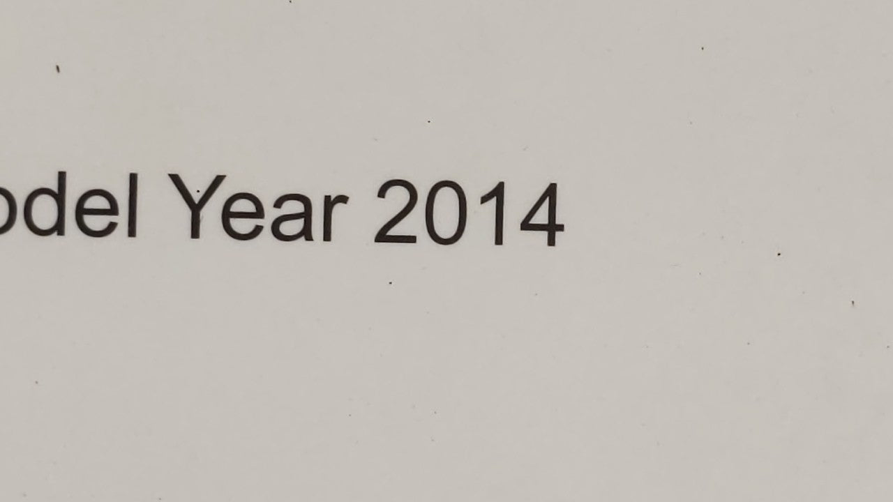 2014 Volkswagen Jetta Owners Manual Book Guide OEM Used Auto Parts - Oemusedautoparts1.com