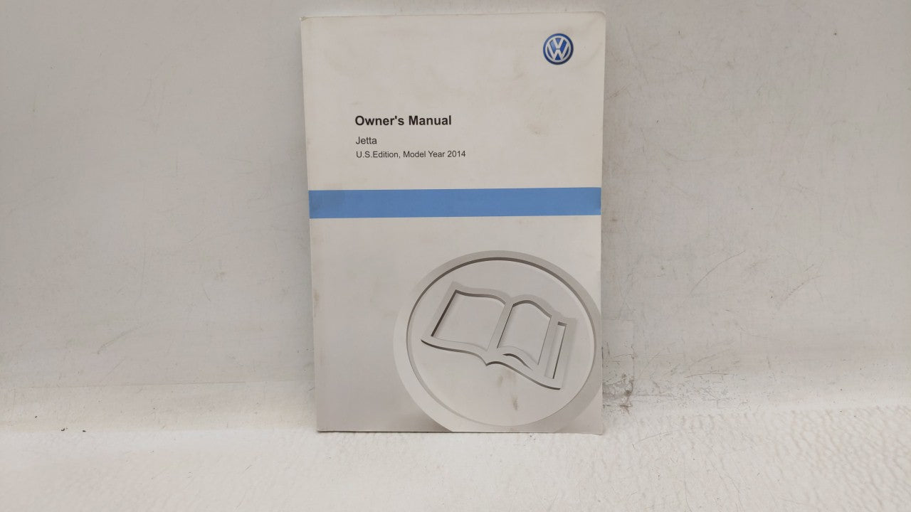 2014 Volkswagen Jetta Owners Manual Book Guide OEM Used Auto Parts - Oemusedautoparts1.com