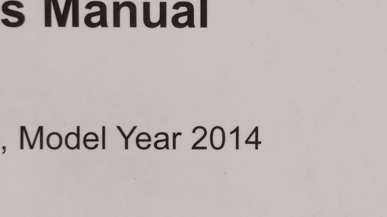 2014 Volkswagen Jetta Owners Manual Book Guide OEM Used Auto Parts - Oemusedautoparts1.com