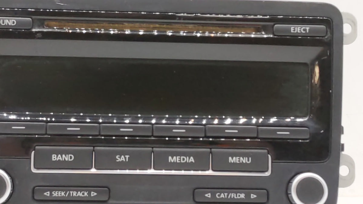 2014-2014 Volkswagen Jetta Am Fm Cd Player Radio Receiver 243473 - Oemusedautoparts1.com