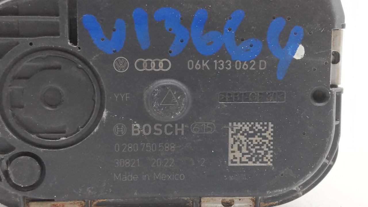 2014-2017 Volkswagen Jetta Throttle Body P/N:0 280 750 718 0 280 750590, 06K 133 062 D Fits Fits 2014 2015 2016 2017 OEM Use
