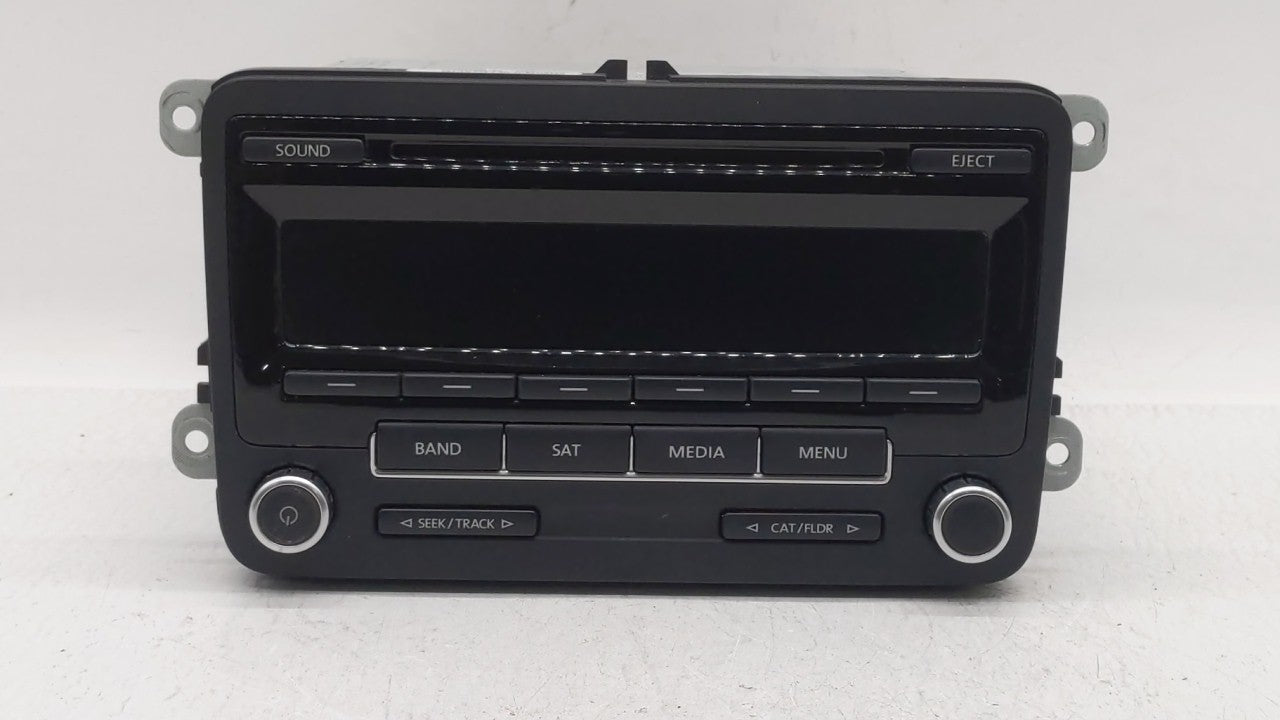 2014 Volkswagen Jetta Radio AM FM Cd Player Receiver Replacement P/N:1K0035164F 1K0 035 164 F Fits Fits 2013 2015 OEM Used A