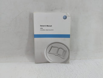 compare product 2014 Volkswagen Jetta Owners Manual Book Guide OEM Used Auto Parts