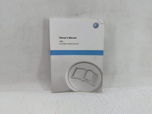 2014 Volkswagen Jetta Owners Manual Book Guide OEM Used Auto Parts - Oemusedautoparts1.com