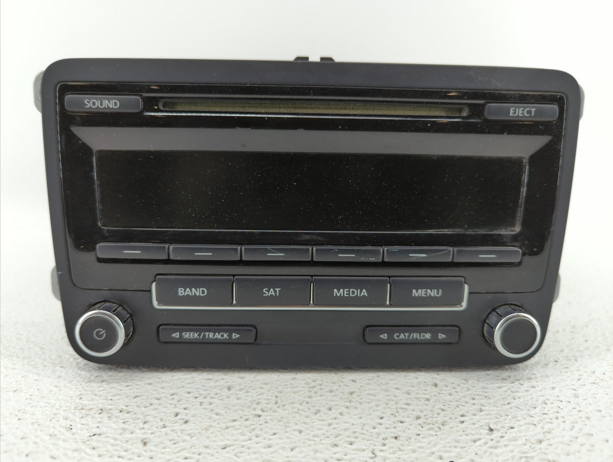 2014-2014 Volkswagen Jetta Am Fm Cd Player Radio Receiver 344732 - Oemusedautoparts1.com