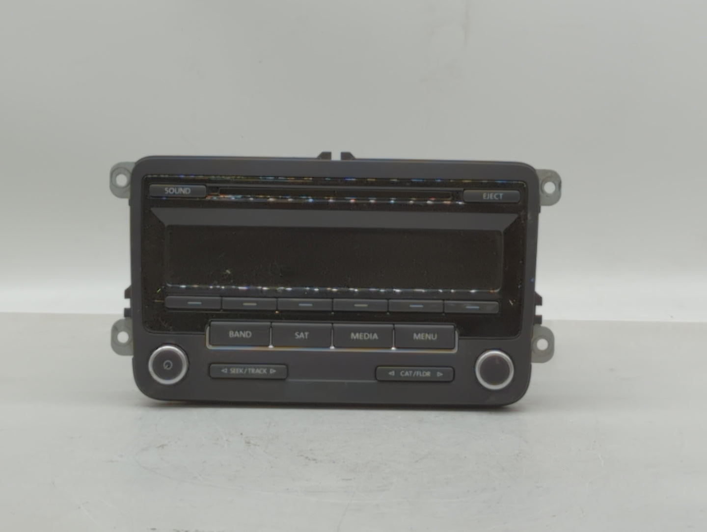 2014 Volkswagen Jetta Radio AM FM Cd Player Receiver Replacement P/N:1K0 035 164 F Fits Fits 2013 2015 OEM Used Auto Parts -