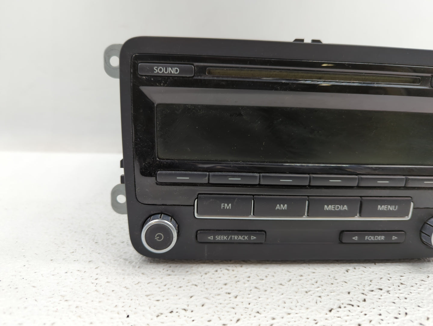 2011-2014 Volkswagen Jetta Radio AM FM Cd Player Receiver Replacement P/N:1K0 035 164 F 1K0035164D Fits OEM Used Auto Parts 