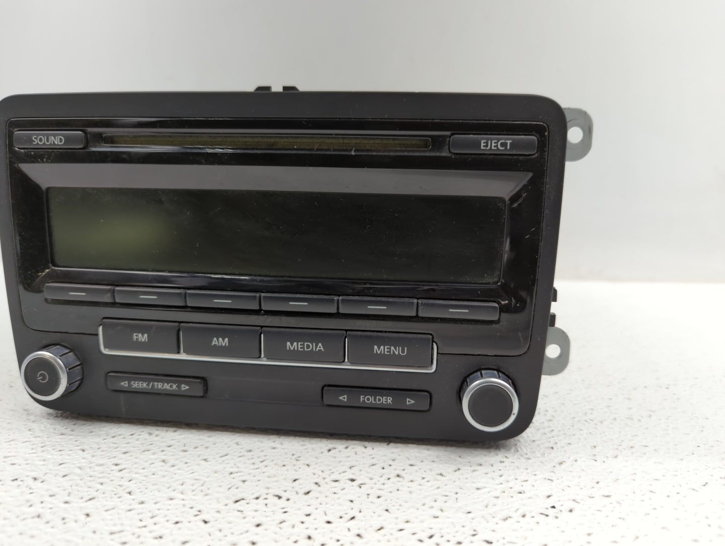 2011-2014 Volkswagen Jetta Radio AM FM Cd Player Receiver Replacement P/N:1K0 035 164 F 1K0035164D Fits OEM Used Auto Parts 