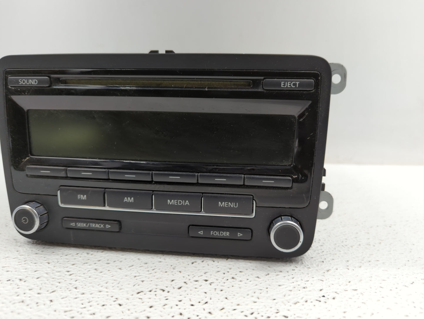 2011-2014 Volkswagen Jetta Radio AM FM Cd Player Receiver Replacement P/N:1K0 035 164 F 1K0035164D Fits OEM Used Auto Parts 