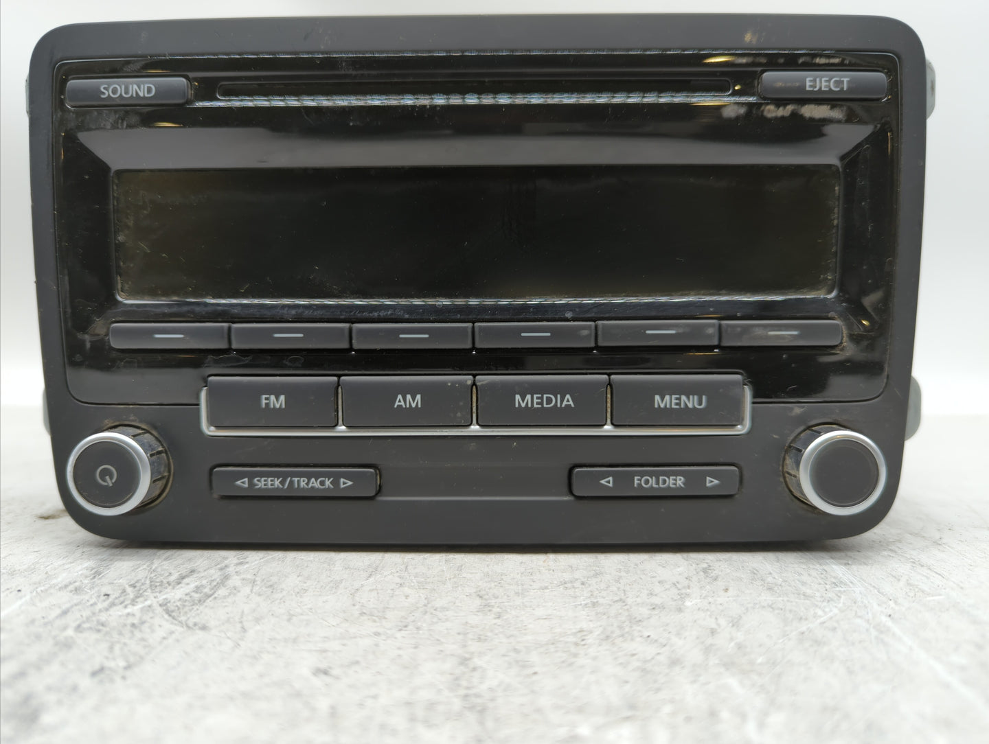 2011-2014 Volkswagen Jetta Am Fm Cd Player Radio Receiver - Oemusedautoparts1.com