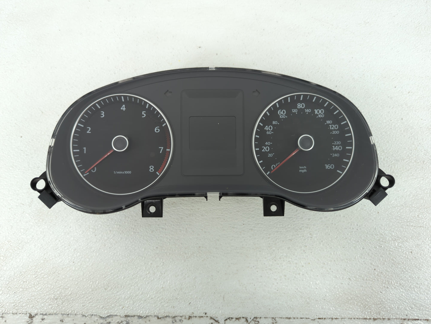 2014 Volkswagen Jetta Instrument Cluster Speedometer Gauges P/N:5C6 920 953 B 5C6920953B, 5C6 920 953B Fits OEM Used Auto Pa