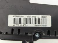 2014 Volkswagen Jetta Instrument Cluster Speedometer Gauges P/N:5C6 920 953 B 5C6920953B, 5C6 920 953B Fits OEM Used Auto Pa