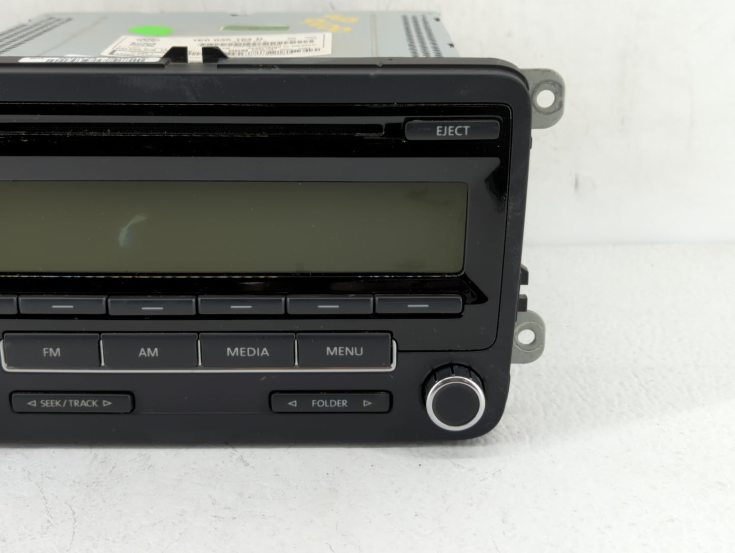 2011-2014 Volkswagen Jetta Radio AM FM Cd Player Receiver Replacement P/N:1K0 035 164 F 1K0035164D Fits OEM Used Auto Parts 