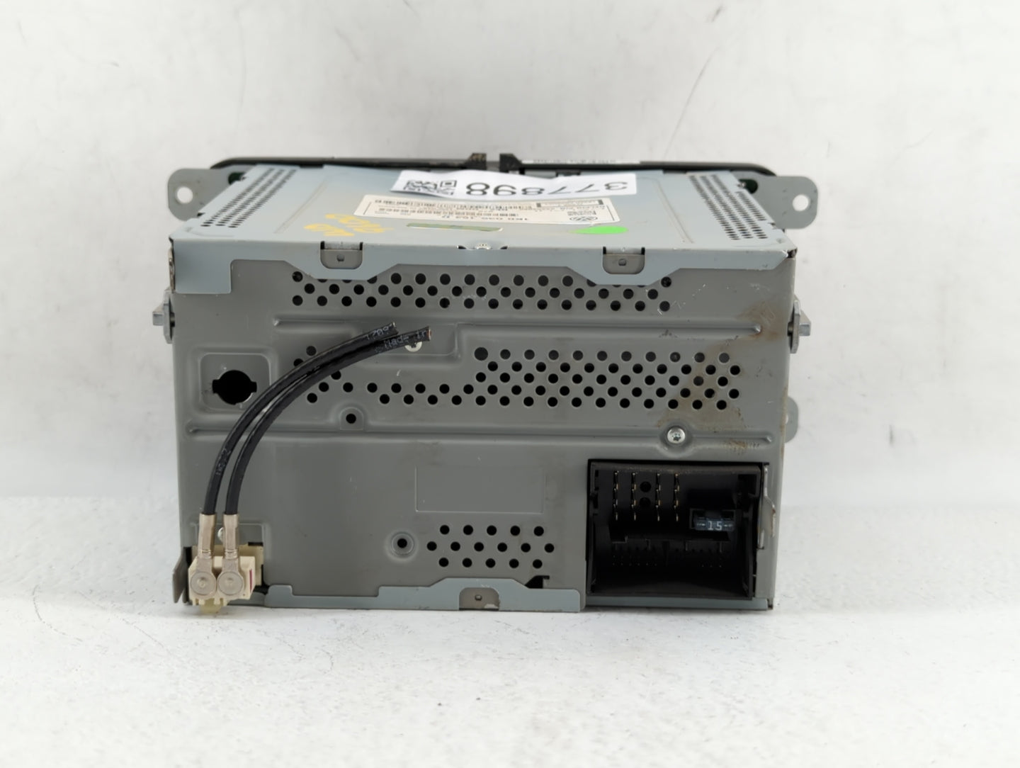 2011-2014 Volkswagen Jetta Radio AM FM Cd Player Receiver Replacement P/N:1K0 035 164 F 1K0035164D Fits OEM Used Auto Parts 