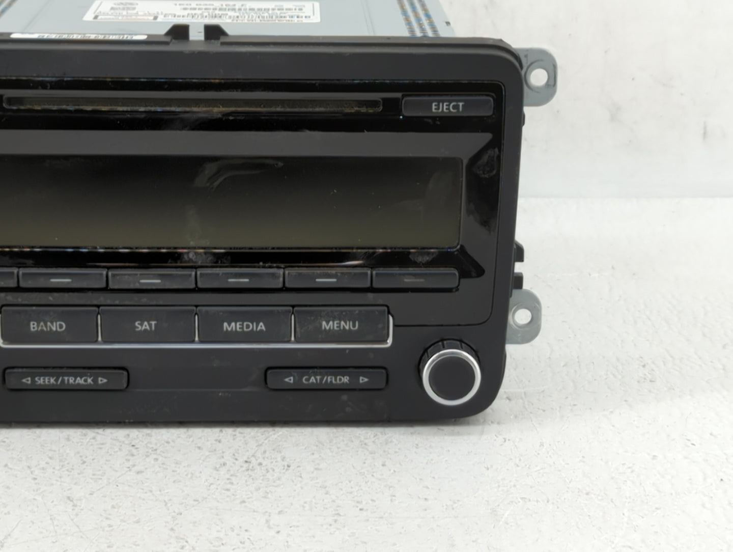 2014 Volkswagen Jetta Radio AM FM Cd Player Receiver Replacement P/N:1K0035164F 1K0 035 164 F Fits Fits 2013 2015 OEM Used A