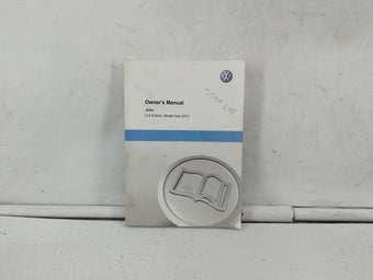 compare product 2014 Volkswagen Jetta Owners Manual Book Guide OEM Used Auto Parts