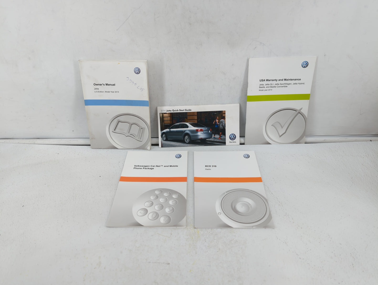 2014 Volkswagen Jetta Owners Manual Book Guide OEM Used Auto Parts - Oemusedautoparts1.com