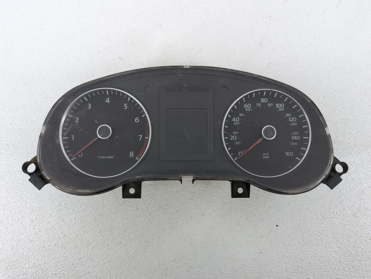 2014 Volkswagen Jetta Instrument Cluster Speedometer Gauges P/N:5C6 920 953 B 5C6920953B, 5C6 920 953B Fits OEM Used Auto Pa