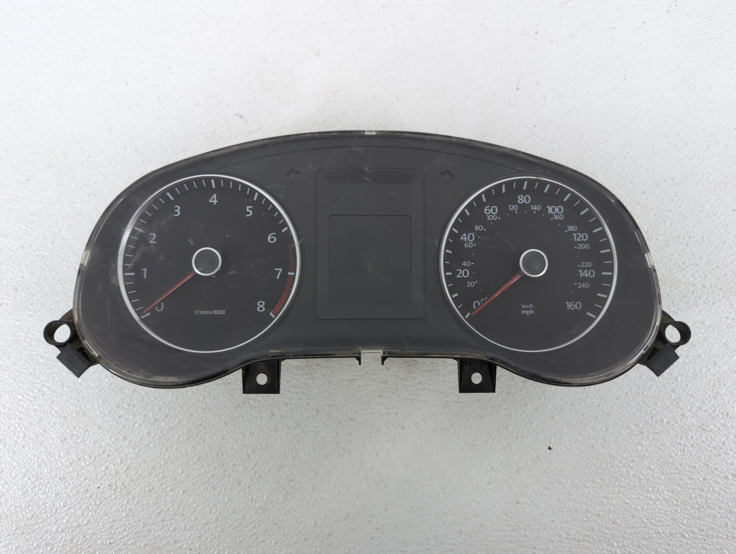 2014 Volkswagen Jetta Instrument Cluster Speedometer Gauges P/N:5C6 920 953 B 5C6920953B, 5C6 920 953B Fits OEM Used Auto Pa