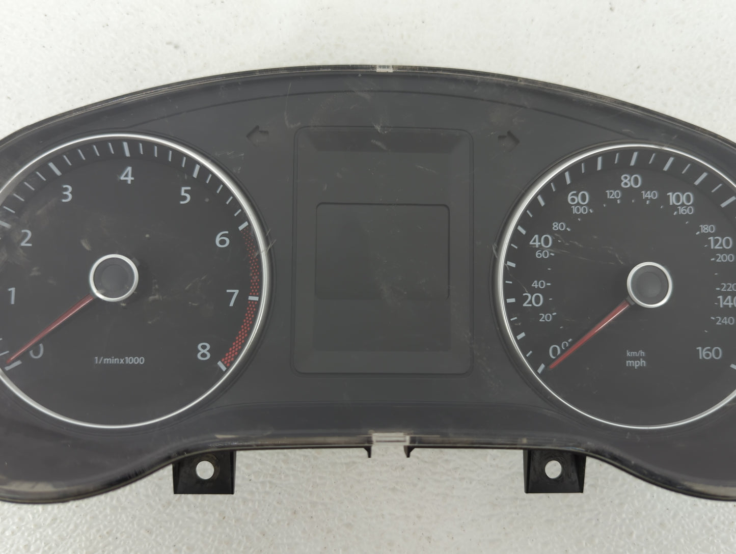 2014 Volkswagen Jetta Instrument Cluster Speedometer Gauges P/N:5C6 920 953 B 5C6920953B, 5C6 920 953B Fits OEM Used Auto Pa