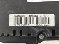 2014 Volkswagen Jetta Instrument Cluster Speedometer Gauges P/N:5C6 920 953 B 5C6920953B, 5C6 920 953B Fits OEM Used Auto Pa