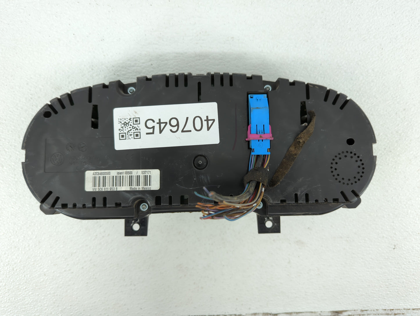 2014 Volkswagen Jetta Instrument Cluster Speedometer Gauges P/N:5C6 920 953 B 5C6920953B, 5C6 920 953B Fits OEM Used Auto Pa