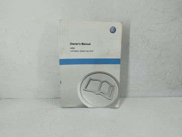 2014 Volkswagen Jetta Owners Manual Book Guide OEM Used Auto Parts