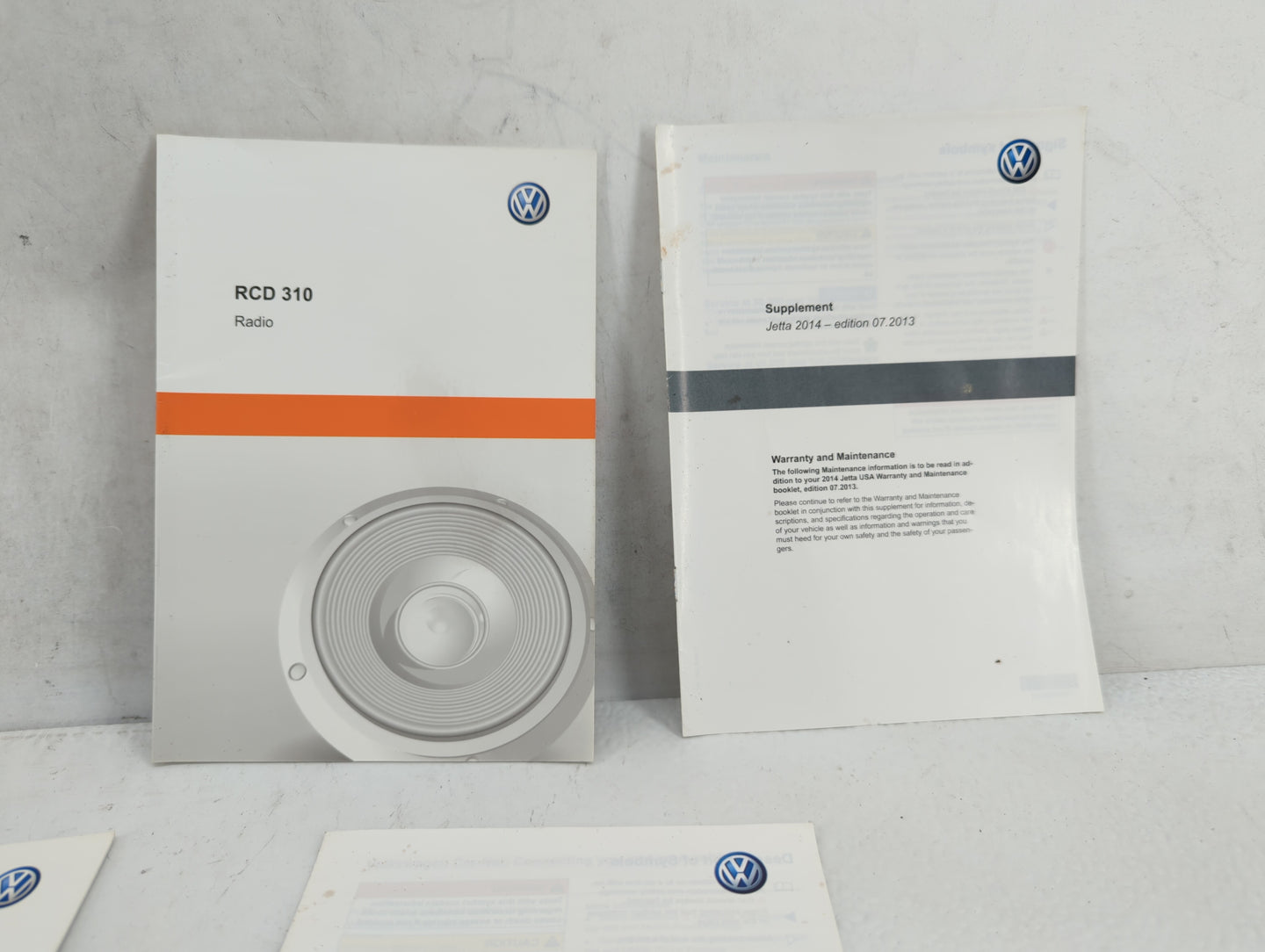 2014 Volkswagen Jetta Owners Manual Book Guide OEM Used Auto Parts - Oemusedautoparts1.com