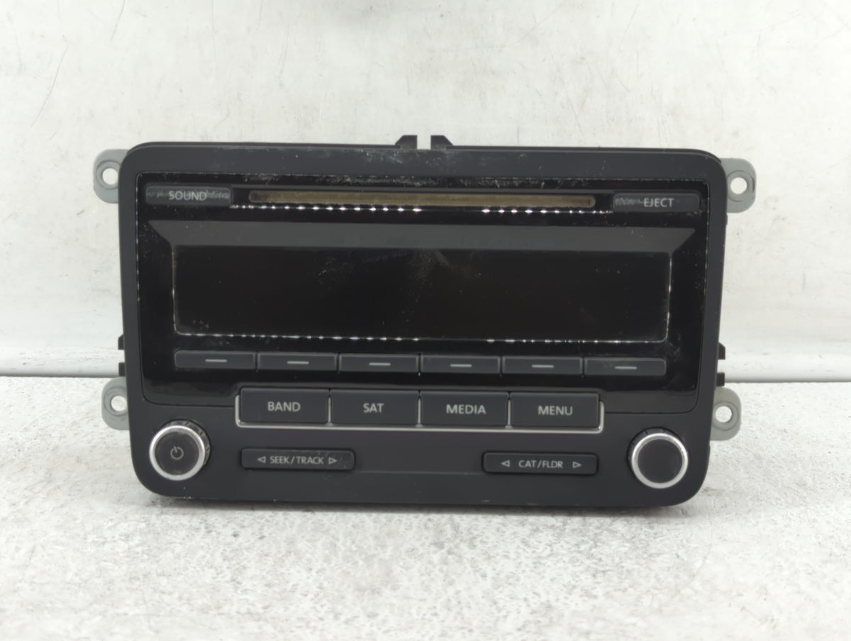 2014-2014 Volkswagen Jetta Am Fm Cd Player Radio Receiver 412967 - Oemusedautoparts1.com