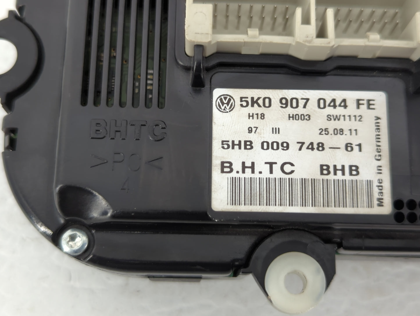 2012-2014 Volkswagen Jetta Climate Control Module Temperature AC/Heater Replacement P/N:5HB 011 257-37 5HB 011 257-67 Fits O