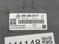2014 Volkswagen Jetta PCM Engine Control Computer ECU ECM PCU OEM P/N:06K 906 070 C 06K 907 425, 06K 906 070 F Fits OEM Used