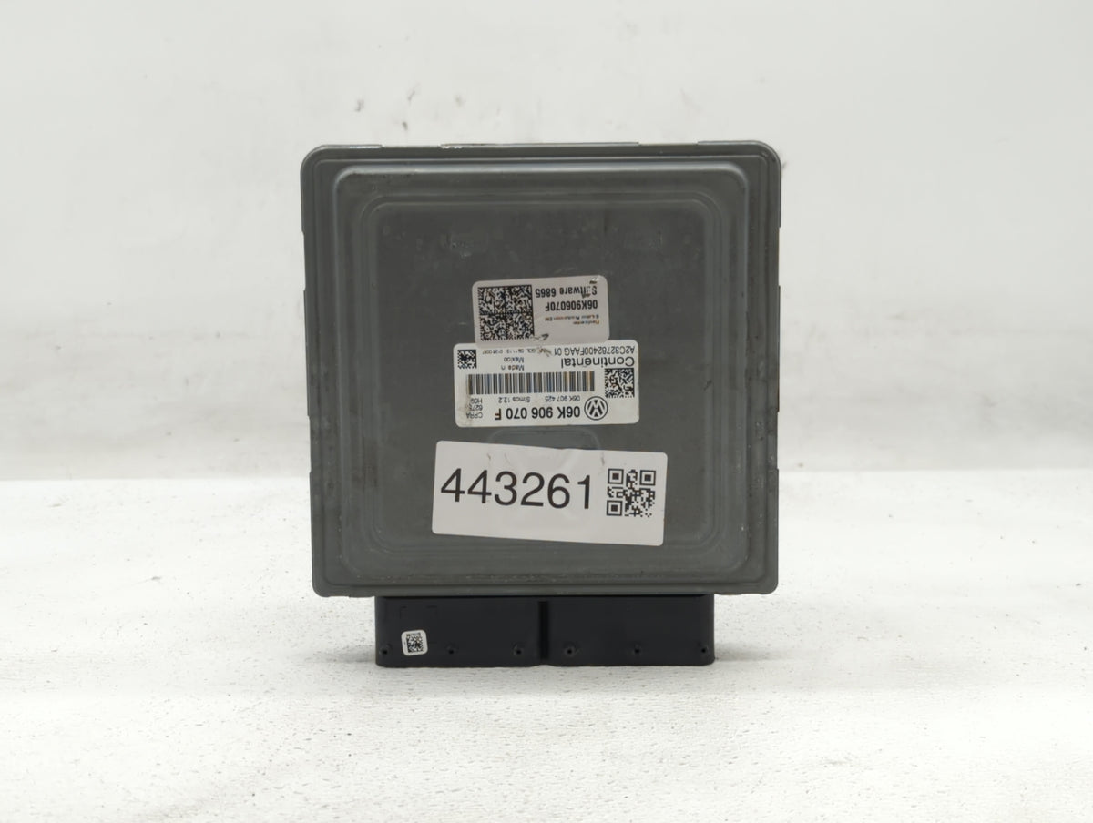 2014 Volkswagen Jetta PCM Engine Control Computer ECU ECM PCU OEM P/N:06K 906 070 C 06K 907 425, 06K 906 070 F OEM Used Auto
