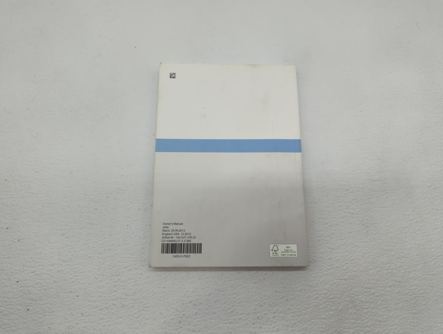 2014 Volkswagen Jetta Owners Manual Book Guide OEM Used Auto Parts - Oemusedautoparts1.com