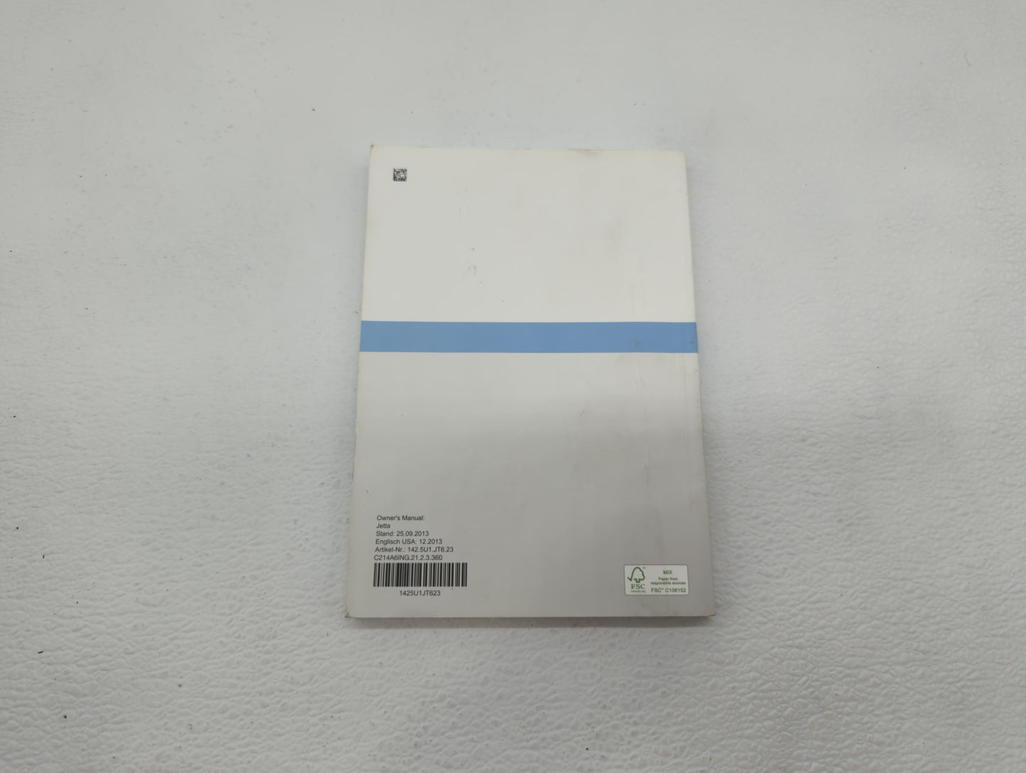 2014 Volkswagen Jetta Owners Manual Book Guide OEM Used Auto Parts - Oemusedautoparts1.com