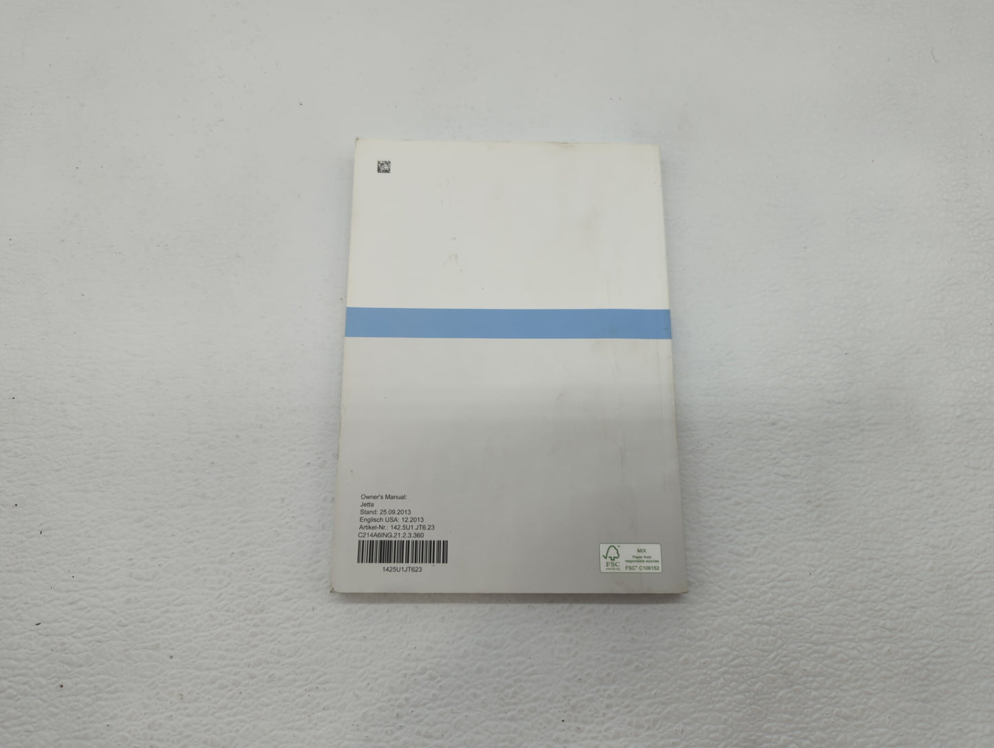2014 Volkswagen Jetta Owners Manual Book Guide OEM Used Auto Parts - Oemusedautoparts1.com