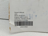2014 Volkswagen Jetta Owners Manual Book Guide OEM Used Auto Parts - Oemusedautoparts1.com