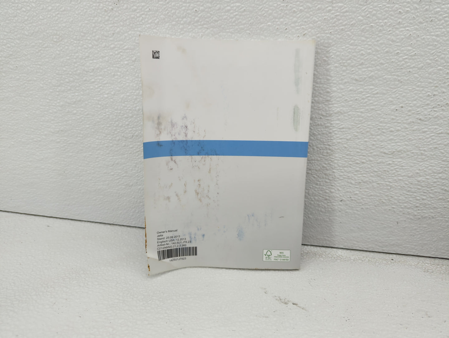 2014 Volkswagen Jetta Owners Manual Book Guide OEM Used Auto Parts - Oemusedautoparts1.com