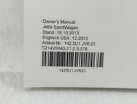 2014 Volkswagen Jetta Owners Manual Book Guide OEM Used Auto Parts - Oemusedautoparts1.com