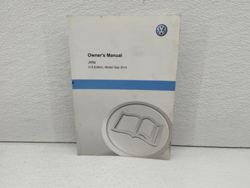 2014 Volkswagen Jetta Owners Manual Book Guide OEM Used Auto Parts - Oemusedautoparts1.com