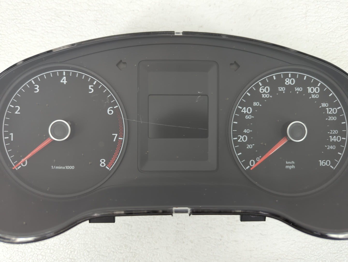 2014 Volkswagen Jetta Instrument Cluster Speedometer Gauges P/N:5C6920953 5C6 920 953 Fits OEM Used Auto Parts - Oemusedauto