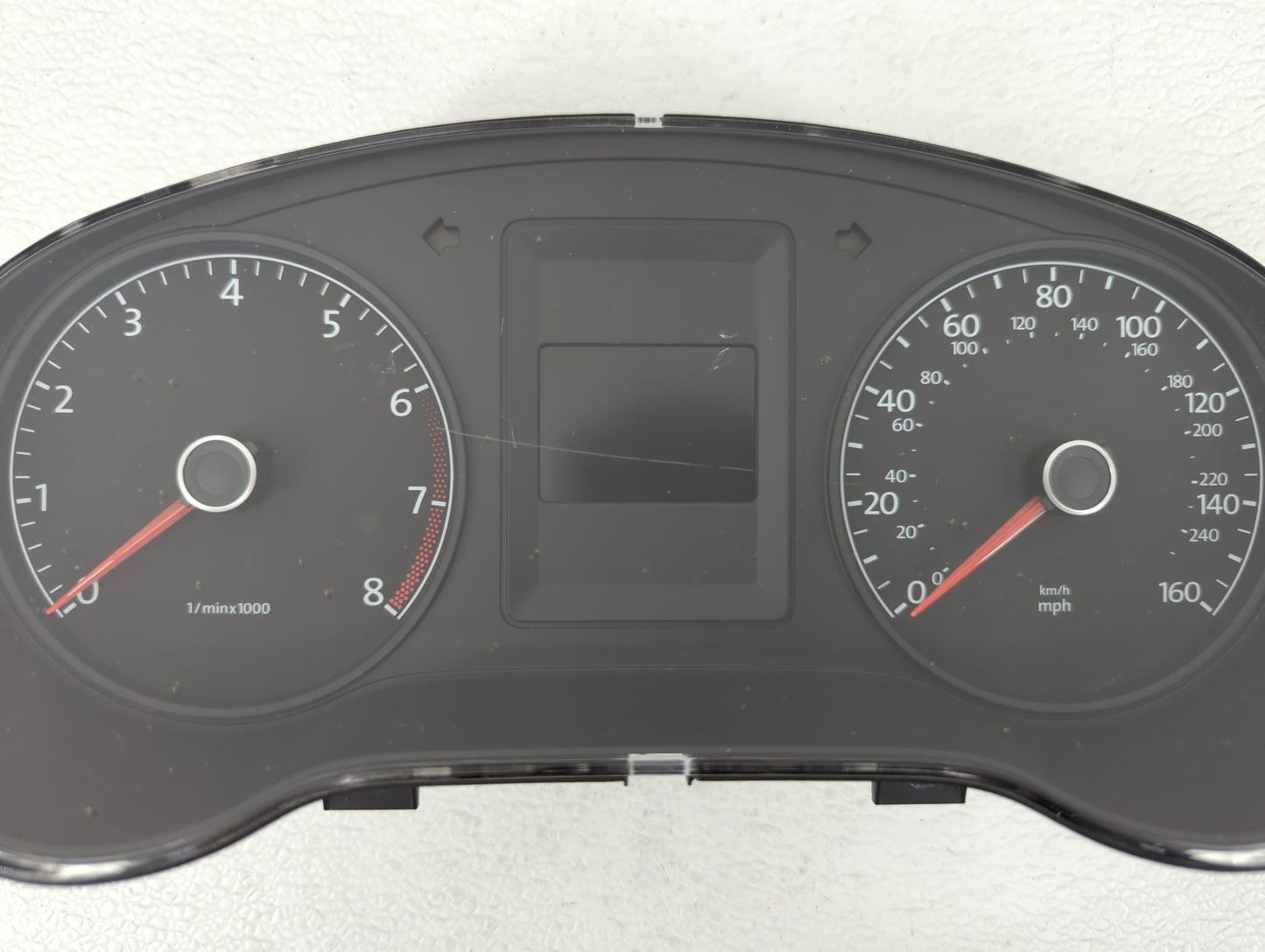 2014 Volkswagen Jetta Instrument Cluster Speedometer Gauges P/N:5C6920953 5C6 920 953 Fits OEM Used Auto Parts - Oemusedauto