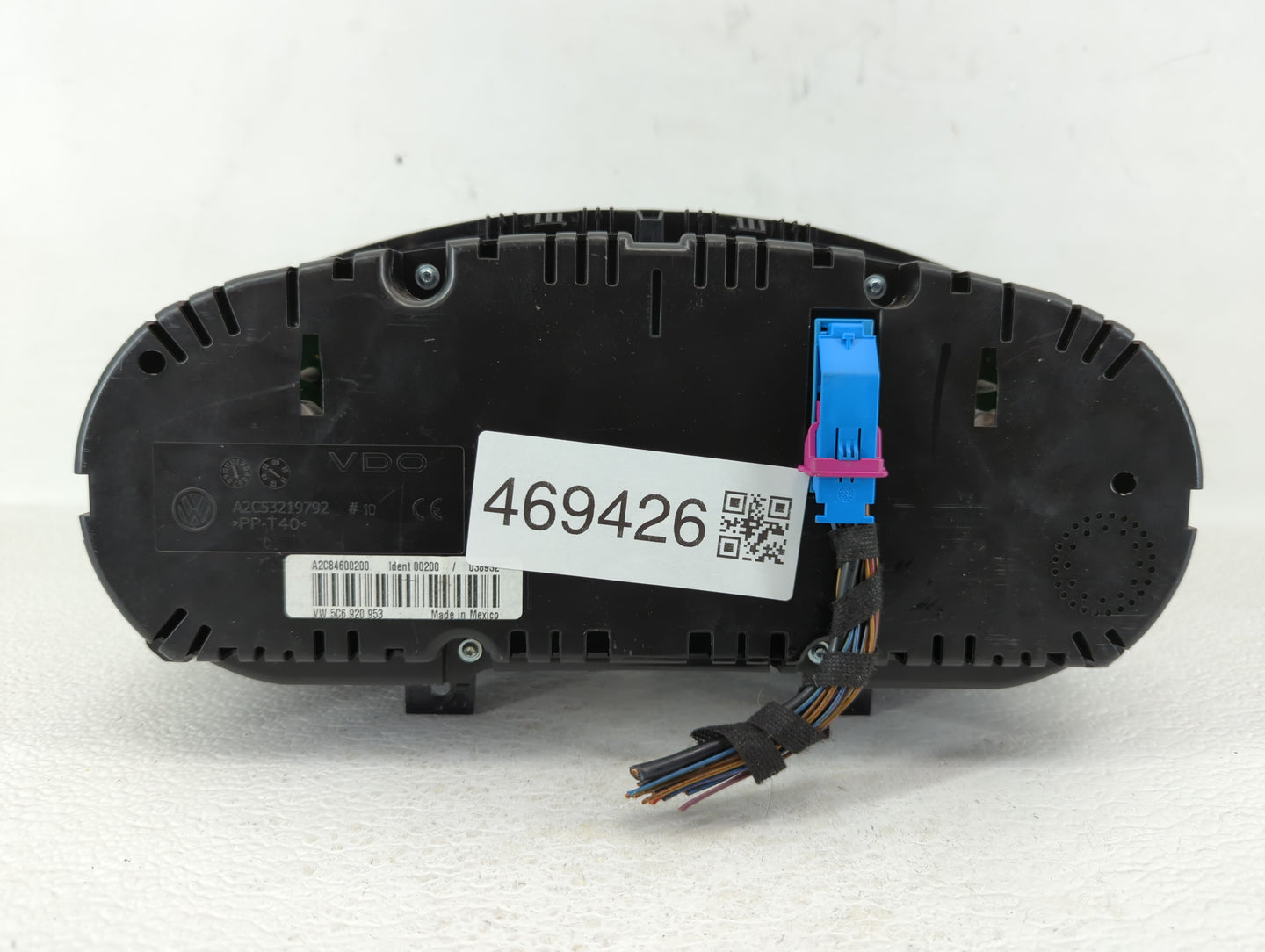 2014 Volkswagen Jetta Instrument Cluster Speedometer Gauges P/N:5C6920953 5C6 920 953 Fits OEM Used Auto Parts - Oemusedauto