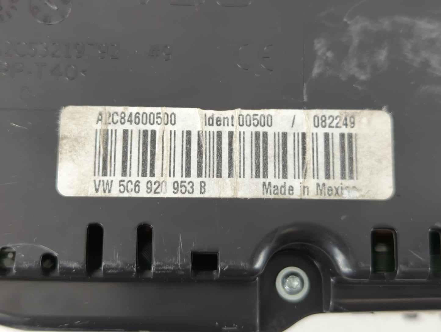 2014 Volkswagen Jetta Instrument Cluster Speedometer Gauges P/N:5C6920 953B 5C6920953B Fits OEM Used Auto Parts - Oemusedaut