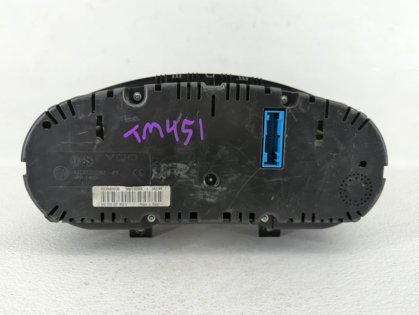 2014 Volkswagen Jetta Instrument Cluster Speedometer Gauges P/N:5C6920 953B 5C6920953B Fits OEM Used Auto Parts - Oemusedaut
