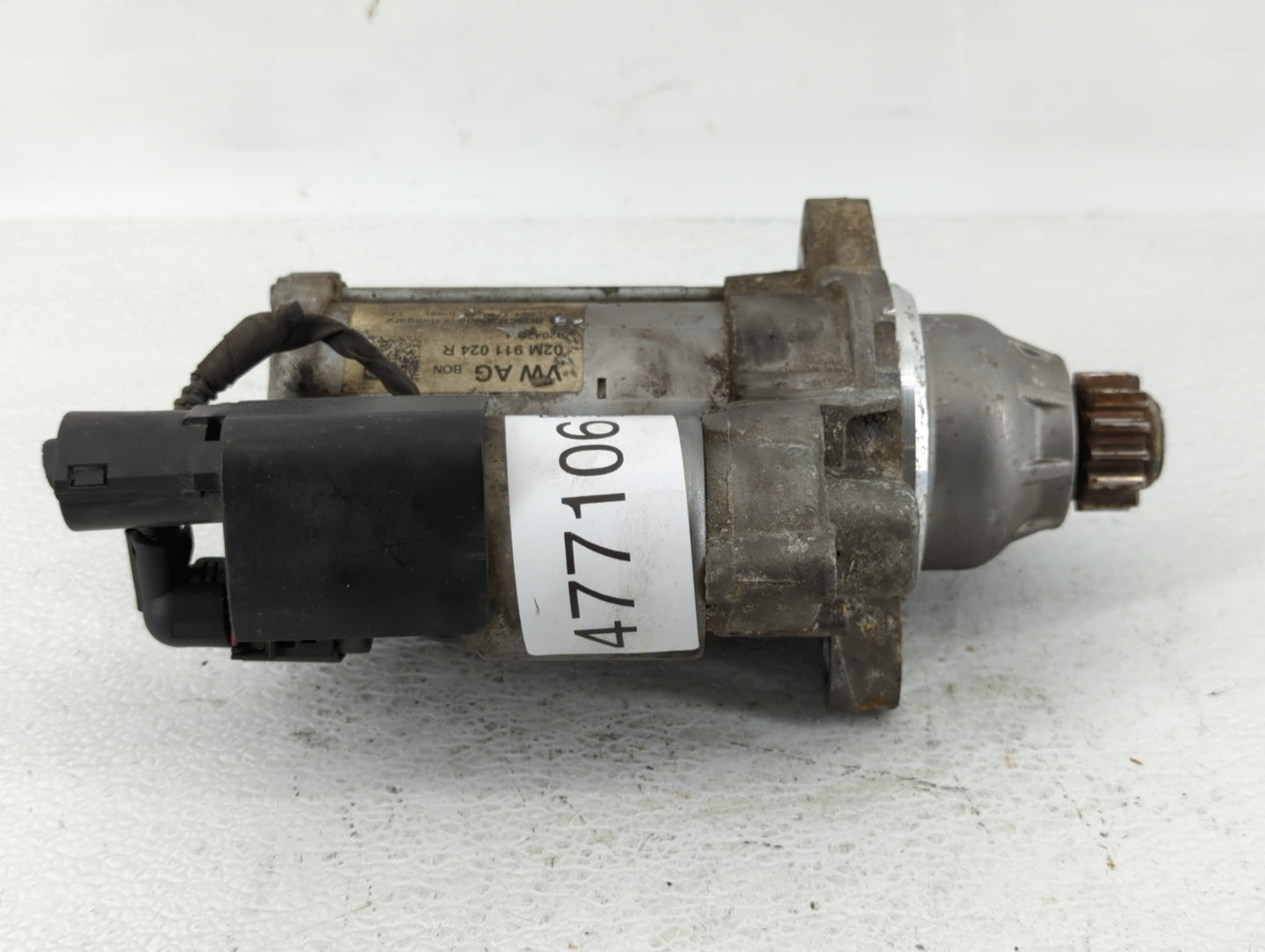 2014 Volkswagen Jetta Car Starter Motor Solenoid OEM P/N:02M 911 024 R Fits OEM Used Auto Parts - Oemusedautoparts1.com