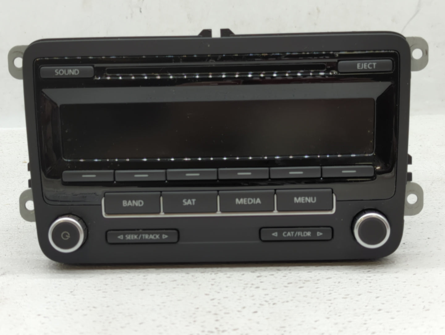 2014 Volkswagen Jetta Radio AM FM Cd Player Receiver Replacement P/N:1K0035164F 1K0 035 164 F Fits Fits 2013 2015 OEM Used A