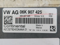 2014 Volkswagen Jetta PCM Engine Control Computer ECU ECM PCU OEM P/N:06K 907 425 06K 906 070 C, 06K 906 070 F Fits OEM Used