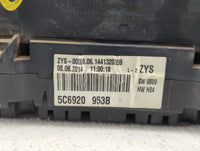 2014 Volkswagen Jetta Instrument Cluster Speedometer Gauges P/N:5C6920 953B 5C6920953B Fits OEM Used Auto Parts - Oemusedaut