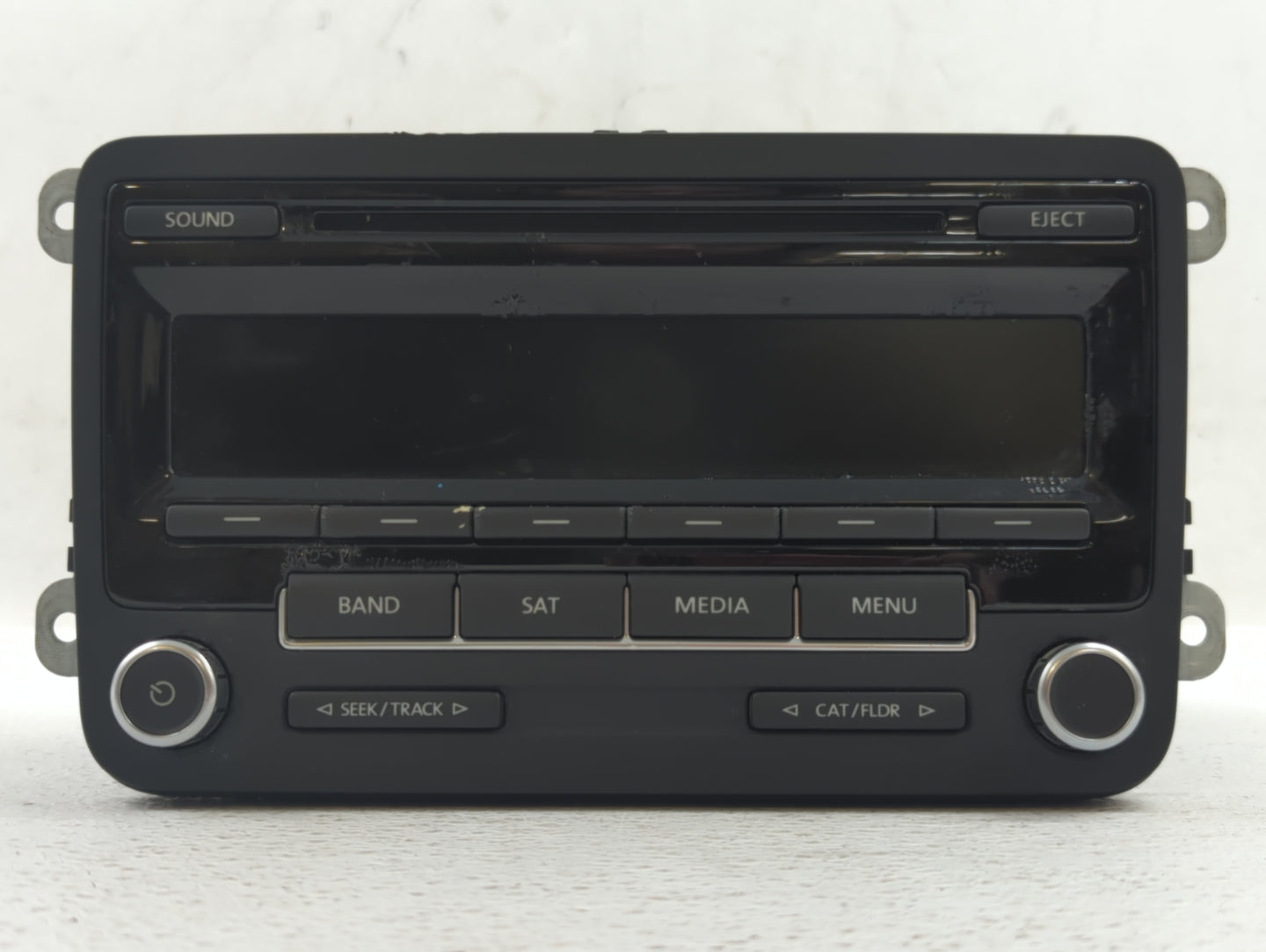 2014 Volkswagen Jetta Radio AM FM Cd Player Receiver Replacement P/N:1K0035164F 1K0 035 164 F Fits Fits 2013 2015 OEM Used A
