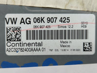2014 Volkswagen Jetta PCM Engine Control Computer ECU ECM PCU OEM P/N:06K 906 070 F 06K 907 425, 06K 906 070 C Fits OEM Used